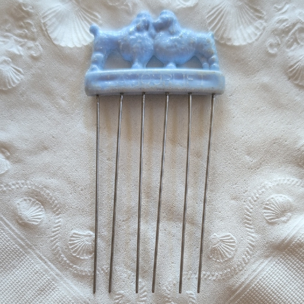 Vintage Glamourlift Poodle Hair Pick Retro Styling Comb 1950's